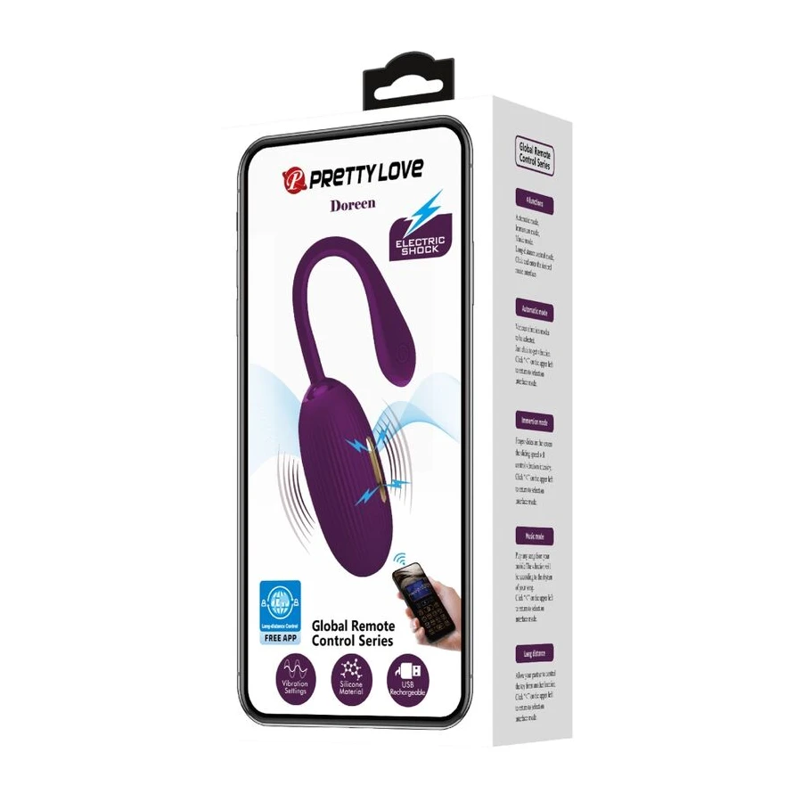 PRETTY LOVE - DOREEN PURPLE WIEDERAUFLADBARES VIBRATIONS-EI